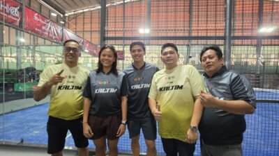 Kejurnas Padel 2026, Kaltim Turunkan 17 Atlet