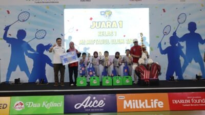 MilkLife Festival SenengMinton 2026, 360 Siswa SD Adu Ketangkasan di Kudus