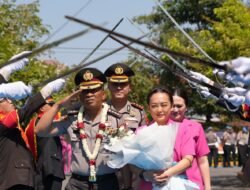 Farewell Parade Pisah Sambut Kapolresta Sidoarjo