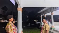 Kadis Pendidikan Asahan Hadiri Api Unggun dan Penutupan Rover and Rangers Camp IAIDU 2026