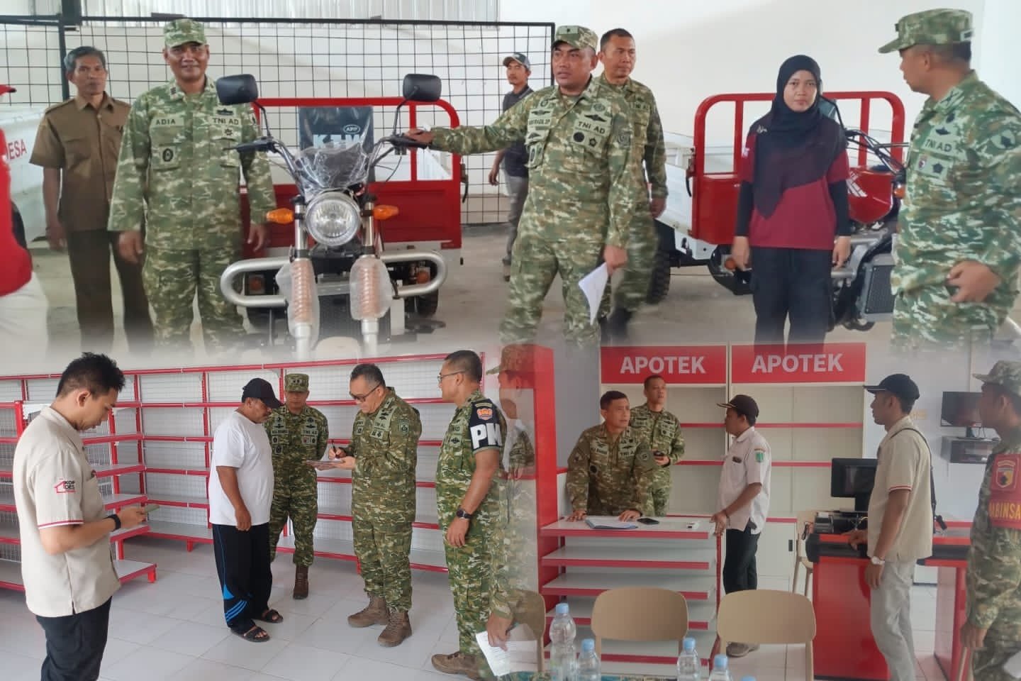 Tim Mabes TNI Verifikasi KDKMP di Wilayah Pasuruan, Dandim 0819 Dampingi Langsung Peninjauan Lapangan