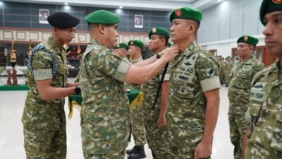 Pangdam XII/Tpr Lantik Letkol Kav Aidil Hajri Jadi Dandim 1207/Pontianak, Perkuat Pembinaan Teritorial