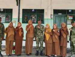 Koramil Sumberasih Berikan Wasbang Dan PBB Untuk Siswa – Siswi Sekolah Dasar
