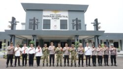 Sidoarjo Ajak Silaturahmi Perkuat Sinergitas, Kapolresta Sidoarjo Kunjungan ke Lanudal Juanda