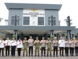 Sidoarjo Ajak Silaturahmi Perkuat Sinergitas, Kapolresta Sidoarjo Kunjungan ke Lanudal Juanda