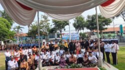 Bersama Sejumlah Pihak Danramil Wonoasih Hadiri Peringatan Hari Sumpah Pemuda dan Hari Olahraga Nasional Tahun 2026