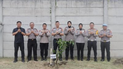 Green Policing Polresta Sidoarjo, Wujudkan Lingkungan Kerja yang Asri