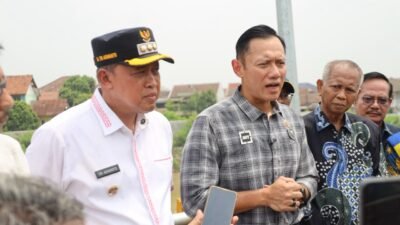 Dampingi Menko AHY Tinjau Infrastruktur, Wali Kota Bekasi Pastikan Percepatan Pembangunan Flyover Bulak Kapal