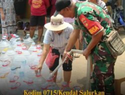 Kekeringan di Kendal-Jateng, 900 Ribu Liter Air Bersih Telah Dipasok BNPB