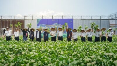 Lapas Lombok Barat Panen Edamame 3-4 Ton, Optimalkan Lahan Pembinaan Warga Binaan