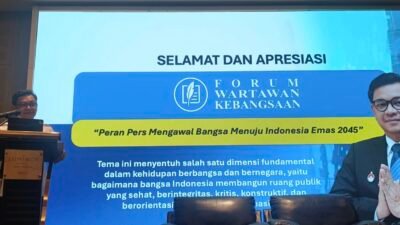 Lemhannas Ajak Insan Pers Bangun Jurnalisme Kebangsaan untuk Kawal Indonesia Emas 2045