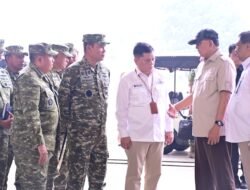 Dankoharmatau Sambut Kunjungan Menhan Sjafrie Sjamsoeddin ke Industri Pertahanan