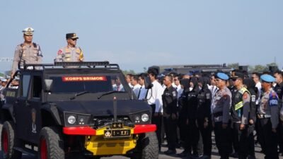 2.678 Personel Dikerahkan, Kapolda NTB Pimpin Apel Ops Mandalika Rinjani 2026 Amankan MotoGP