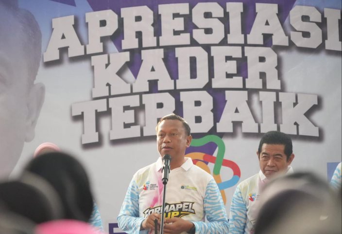 Munjirin Buka Formapel Cup 2026, Tekankan Sportivitas dan Pembinaan Voli