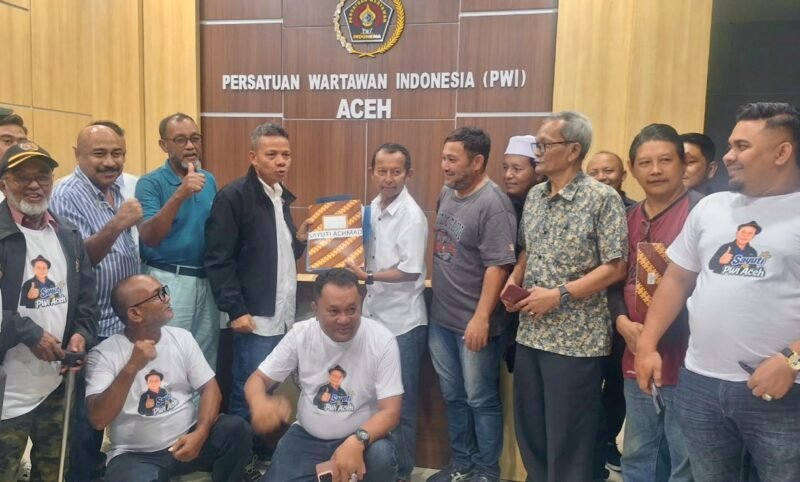 Sayuti Achmad Daftar Bakal Calon Ketua PWI Aceh, Kantongi Dukungan 15 Daerah
