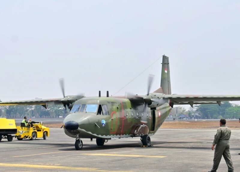 TNI AU Perkuat Pemeliharaan Pesawat untuk Dukung Penanganan Karhutla