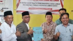 Resmi Mendaftar, Muhammad Sa’i Bawa Visi Perubahan untuk Desa Lembar
