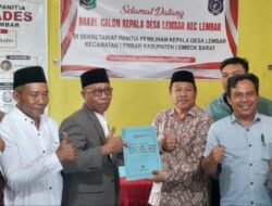 Resmi Mendaftar, Muhammad Sa’i Bawa Visi Perubahan untuk Desa Lembar