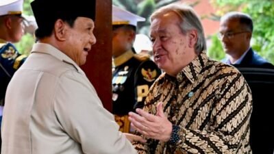 Sekjen PBB Guterres dan Presiden Prabowo Bahas Isu Palestina hingga Pembangunan Global