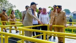 Pramono Anung Resmikan Embung Batu Bangkong dan Bambu Hitam untuk Pengendalian Banjir