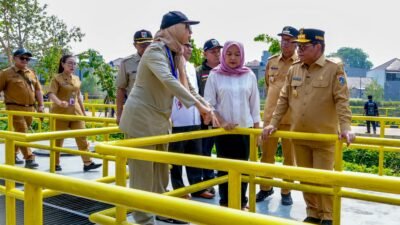 Pramono Anung Resmikan Embung Batu Bangkong dan Bambu Hitam untuk Pengendalian Banjir