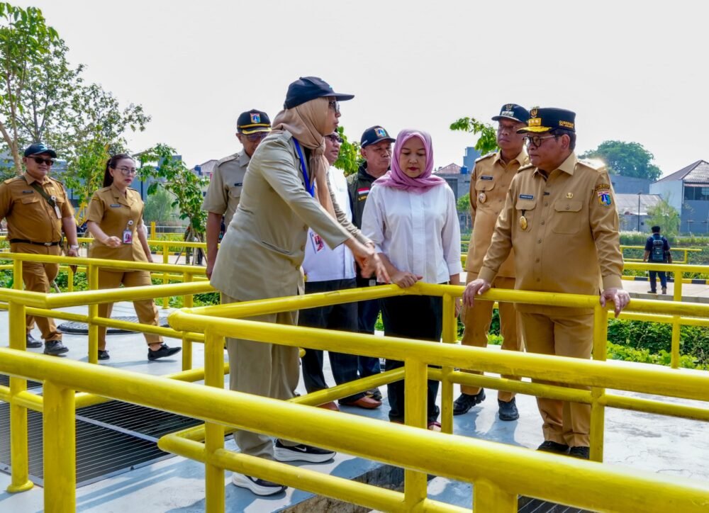 Pramono Anung Resmikan Embung Batu Bangkong dan Bambu Hitam untuk Pengendalian Banjir