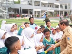 Munjirin Dampingi Pramono Tinjau Gedung Sekolah Terintegrasi SDN Pekayon 05 dan SMPN 91 Jakarta