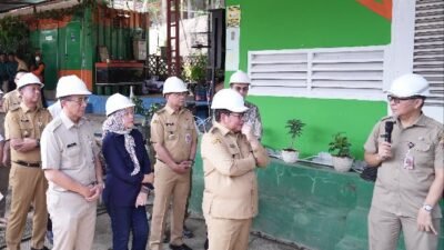 Pramono Tinjau Saringan Sampah TB Simatupang, Perkuat Pengelolaan Sampah