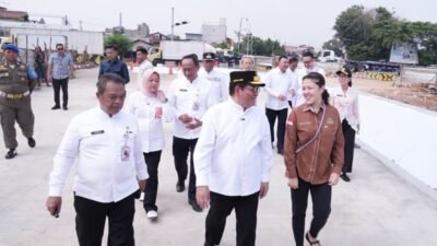Pramono Tinjau Pembangunan Jalan Tembus Kelapa Gading-Pulogadung, Ditargetkan Rampung 2027