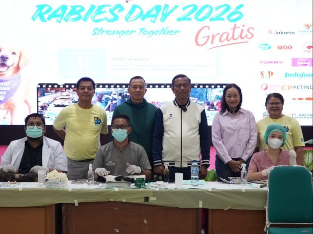 Pemkot Jakarta Timur Gelar Vaksinasi Rabies dan Sterilisasi Kucing Gratis