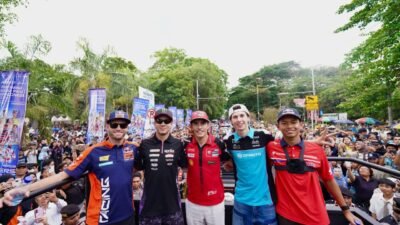 Ribuan Warga Mataram Sambut Pembalap MotoGP 2026