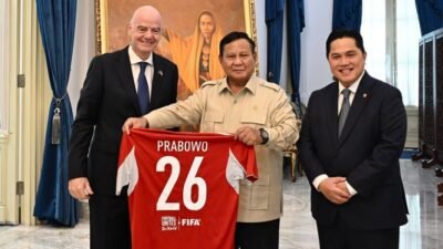 Erick Thohir Ungkap Bahasan Prabowo dan Gianni Infantino