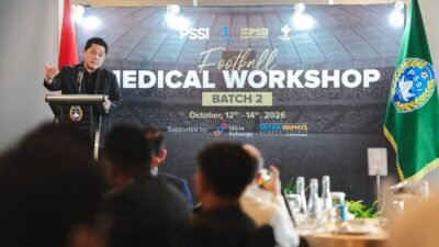 Erick Thohir Buka Football Medical Workshop PSSI 2026
