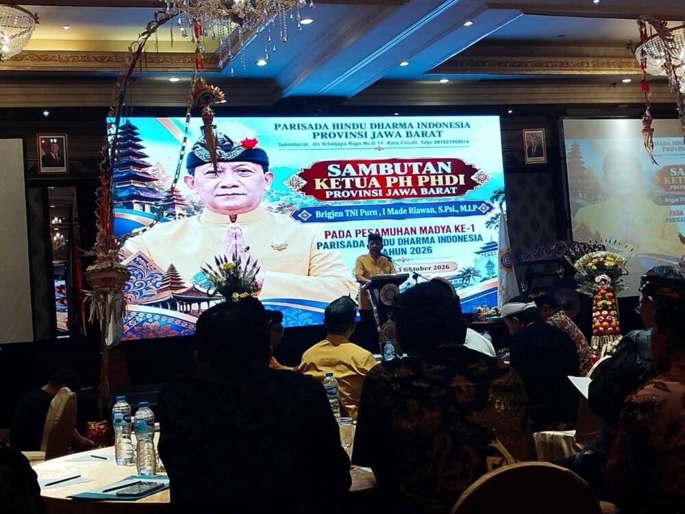 Pesamuhan Madya Ke-1 PHDI Jabar 2026 Dibuka, Bahas Penguatan Organisasi Hingga Kepemimpinan Nasional
