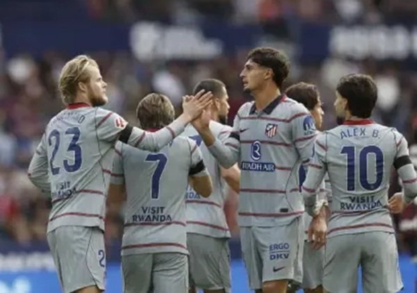 Atletico Madrid Gusur Barcelona dari Puncak Klasemen Liga Spanyol Usai Tekuk Levante 2-0